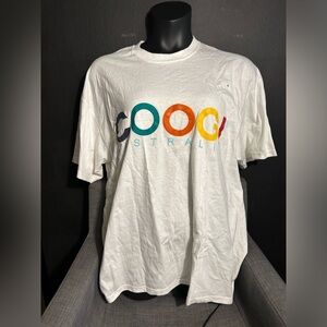 Coogi White Graphic T-Shirt for Men 2XL/3XL